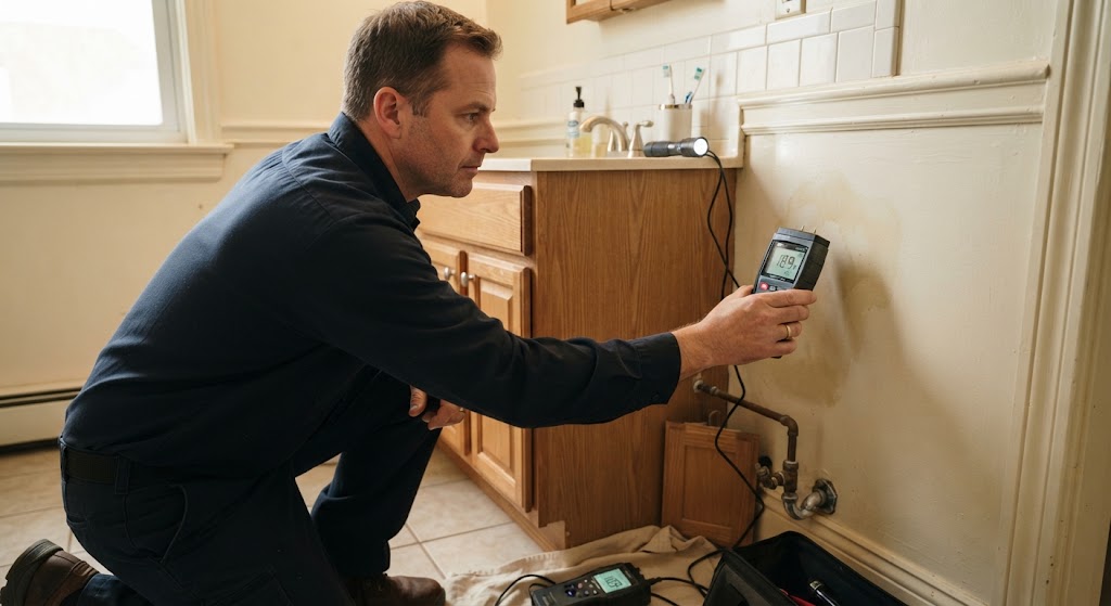 water leak detection Evesham NJ